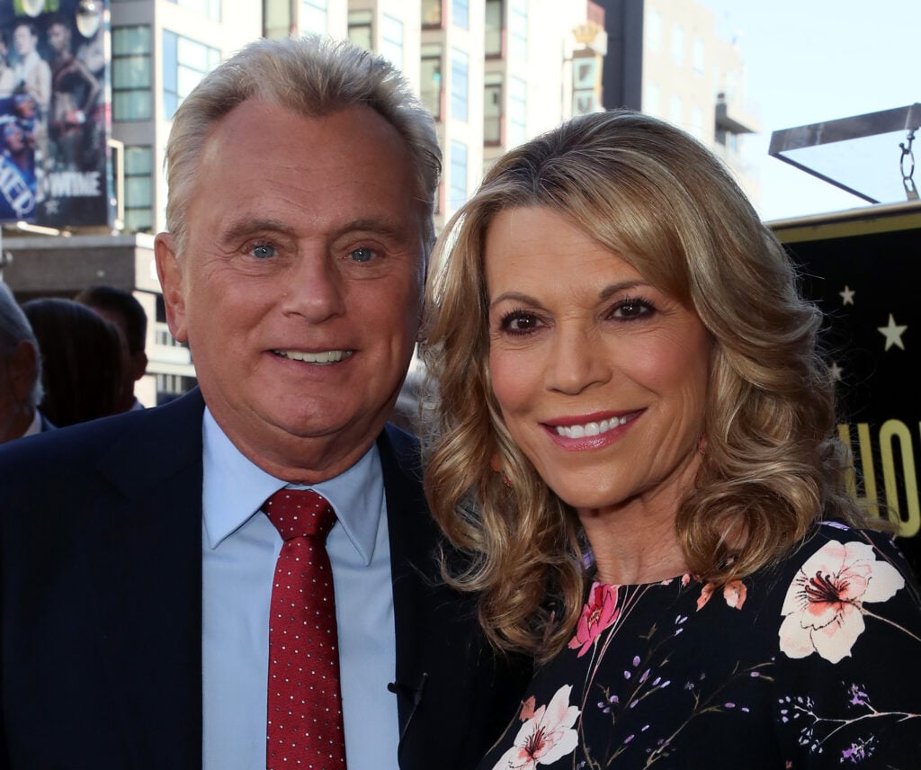 Pat Sajak with Vanna White in Nevember of 2019.