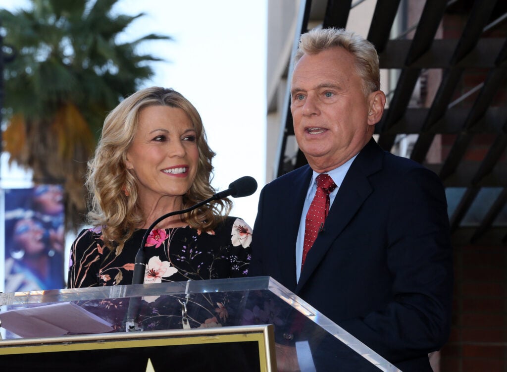 Vanna White and Pat Sajak in early November of 2019.