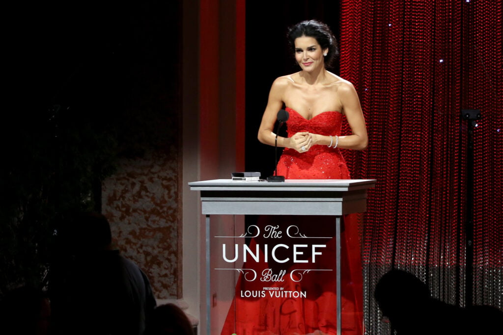 Angie Harmon in January of 2016.