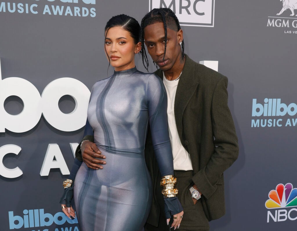 Kylie Jenner and Travis Scott in May of 2022.