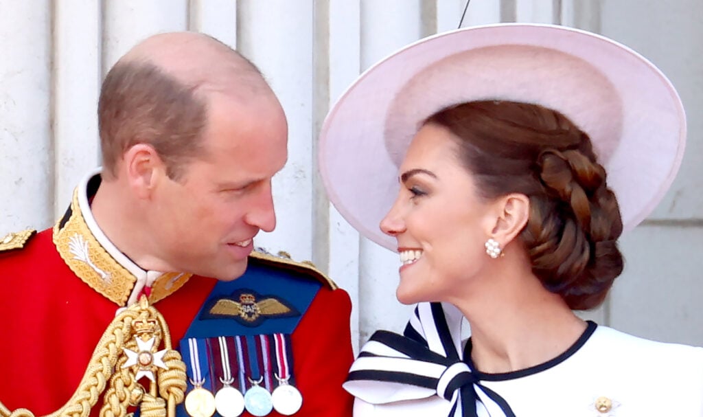 Prince William and Kate Middleton in June of 2024.