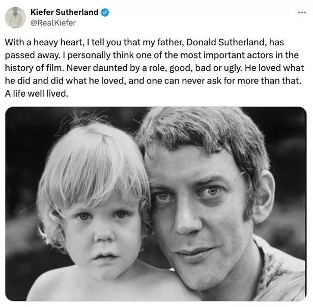 Kiefer, Donald Sutherland