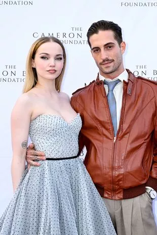 Damiano is currently in a relationship with singer and actress, Dove Cameron