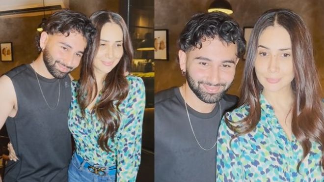 Orry With Kim Sharma Full Masti With Paparazzi Spotted At Bandra, Viral Video!