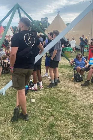 Cruz at glasto last year