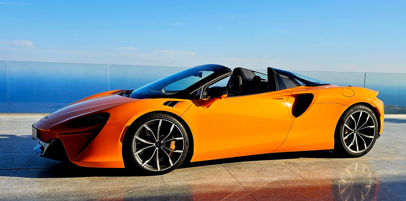 2025 Mclaren Artura Spider On Balcony