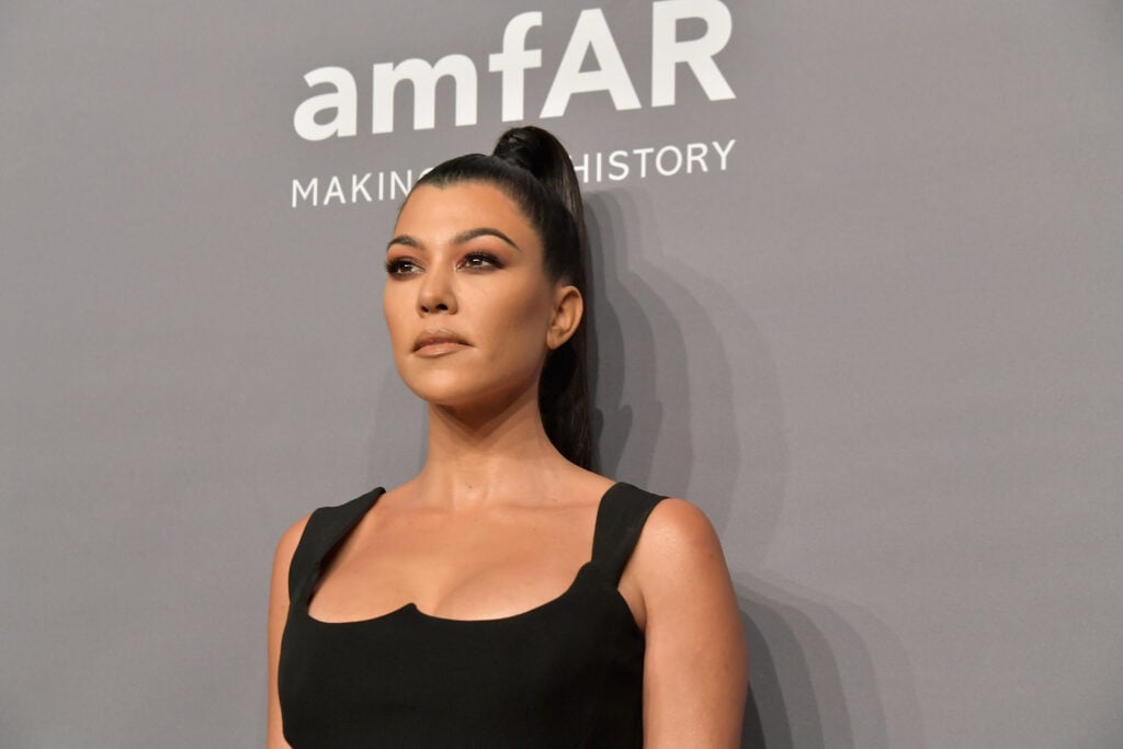 Kourtney Kardashian attends the amfAR New York Gala 2019 at Cipriani Wall Street on February 6, 2019 in New York City. 