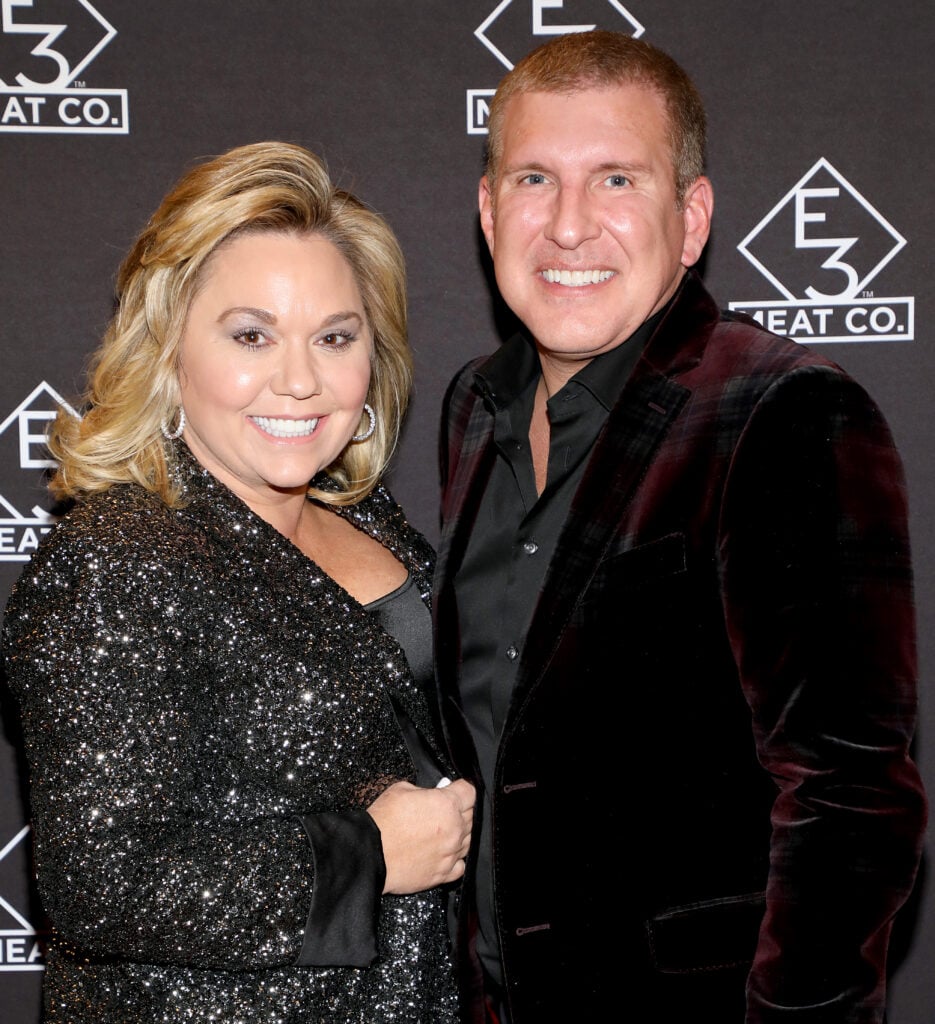 Julie Chrisley and Todd Chrisley throwback