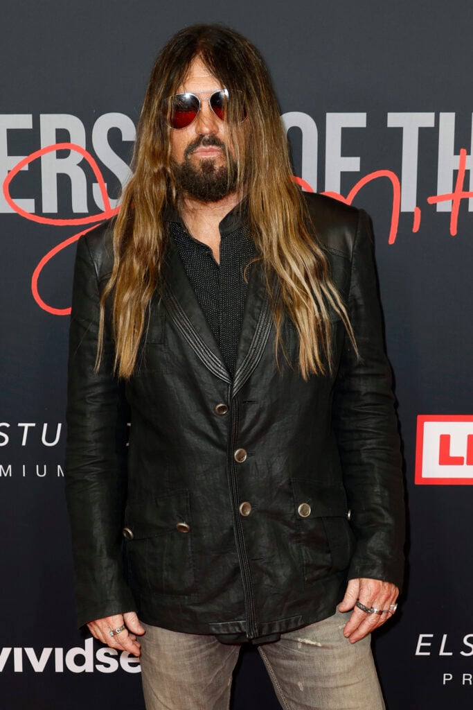 Billy Ray Cyrus on a red carpet