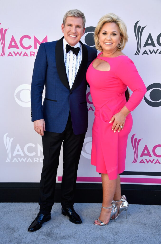 Todd Chrisley and Julie Chrisley together