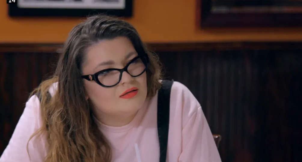 Amber Portwood on an episode of MTV's Teen Mom.