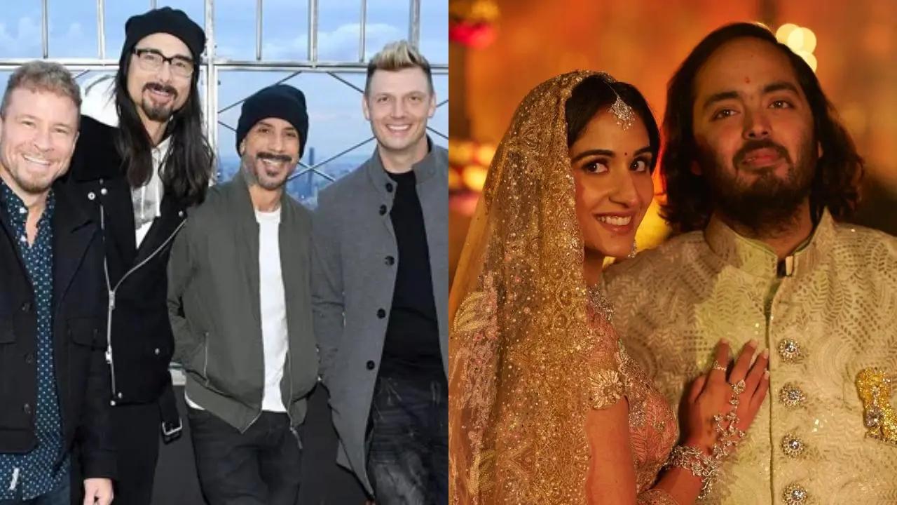 Anant Ambani and Radhika Merchant pre-wedding: The American boyband Backstreet Boys were among the line up at the cruise party. Read More