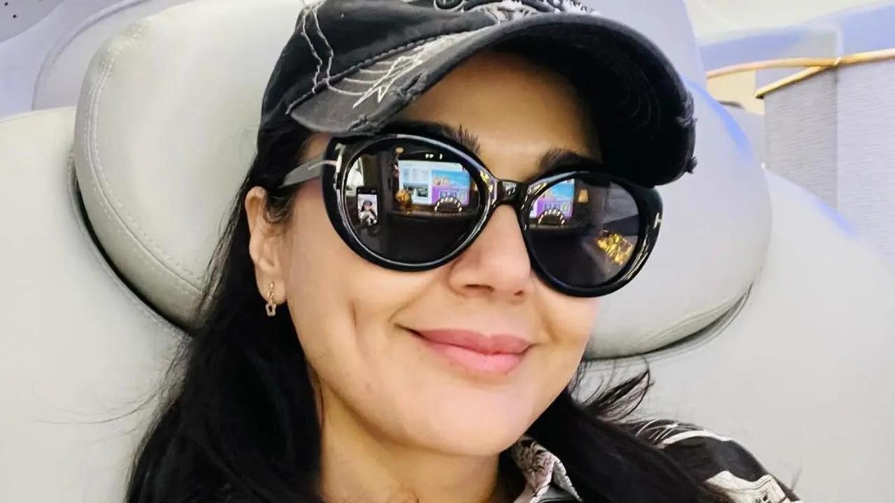 Announcing the wrap of her upcoming movie 'Lahore 1947', Preity Zinta shared a video from the sets and called it her toughest film ever. Read More