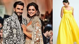 Ranveer Singh REACTS To Deepika Padukone Flaunting Her Baby Bump In Yellow Dress:  Uff Kya Karu Main