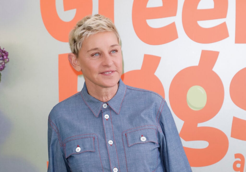 Ellen DeGeneres in November of 2019.