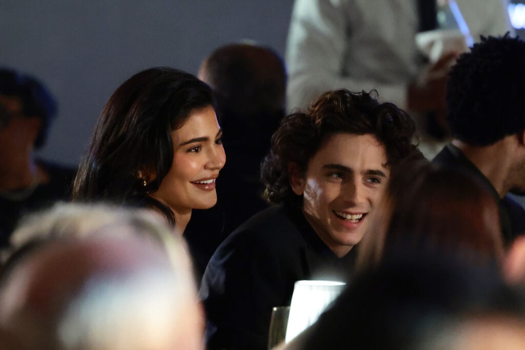 Kylie Jenner and Timothee Chalamet in November of 2023.