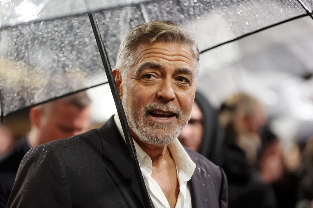 George Clooney in December of 2023.