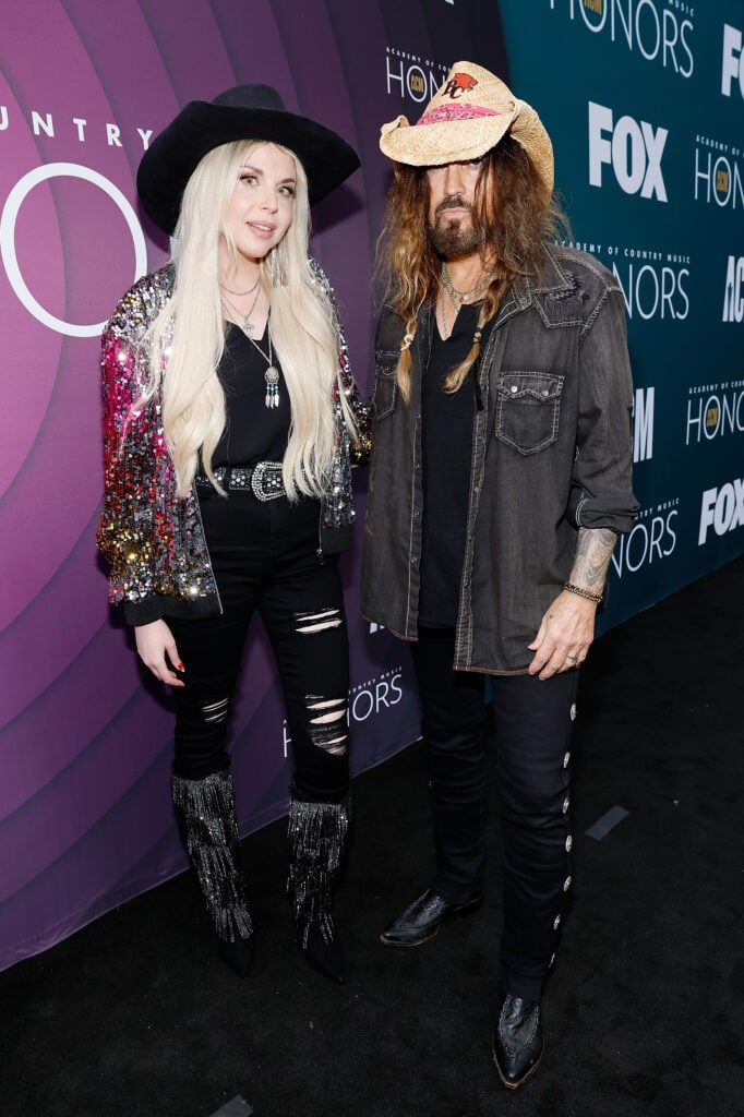 Billy Ray Cyrus and Firerose in August of 2023.