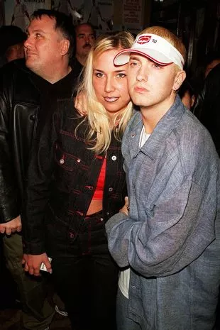 Eminem and Kim Mathers