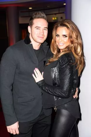 Kieran Hayler and Katie Price