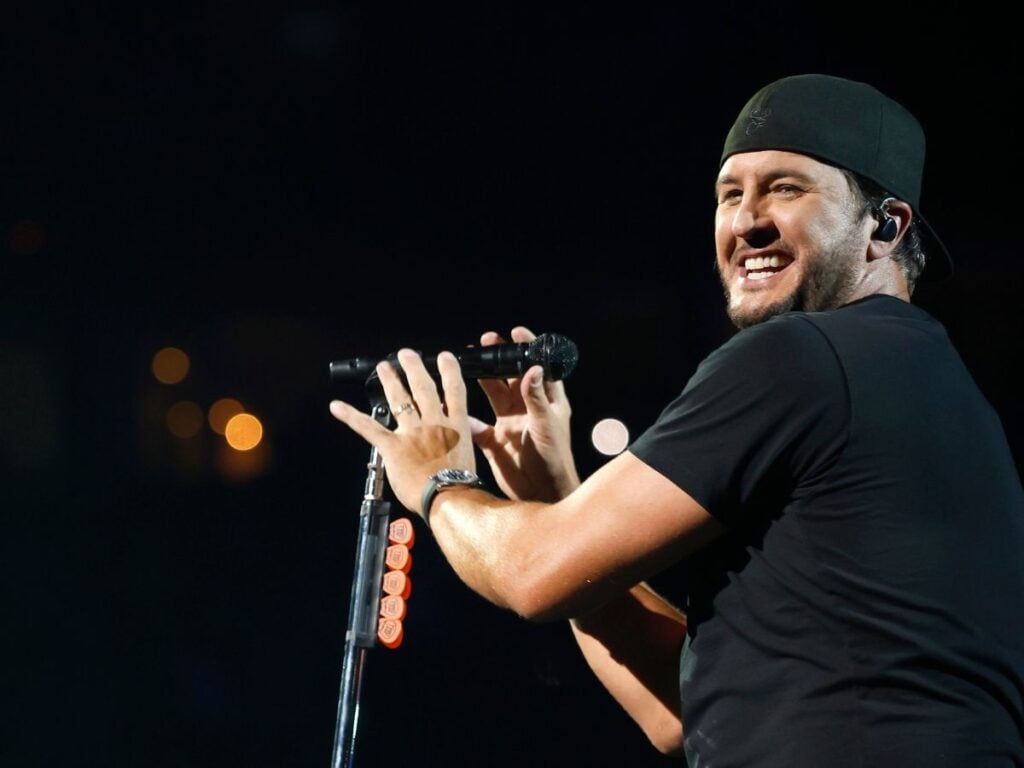 Luke Bryan performs at Bridgestone Arena