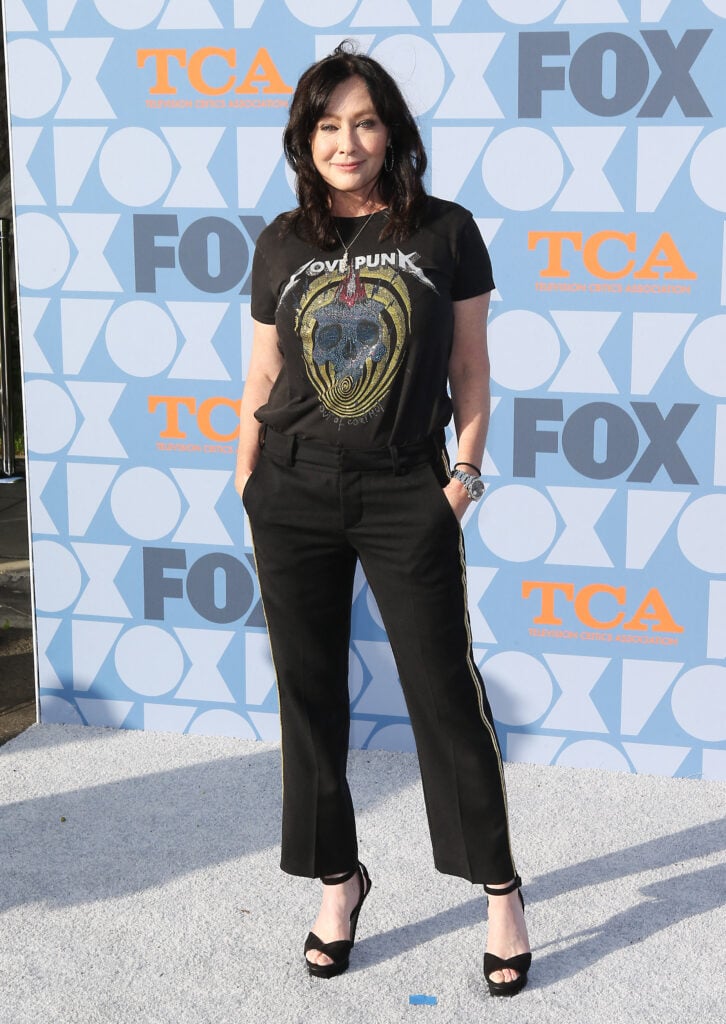 Shannen Doherty attends the FOX Summer TCA 2019 All-Star Party at Fox Studios on August 7, 2019 in Los Angeles. 