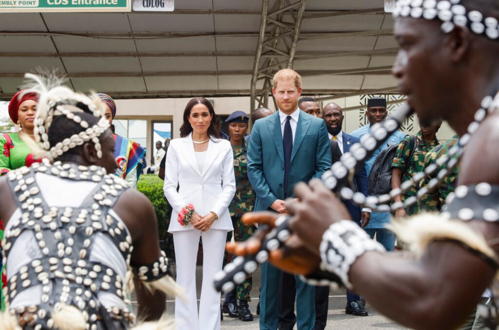 Prince Harry and Meghan Markle in Nigeria