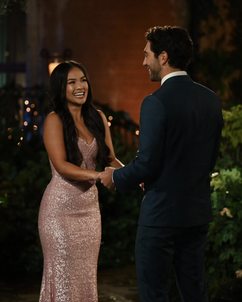 Jenn Tran meets Joey G. during her time on The Bachelor.