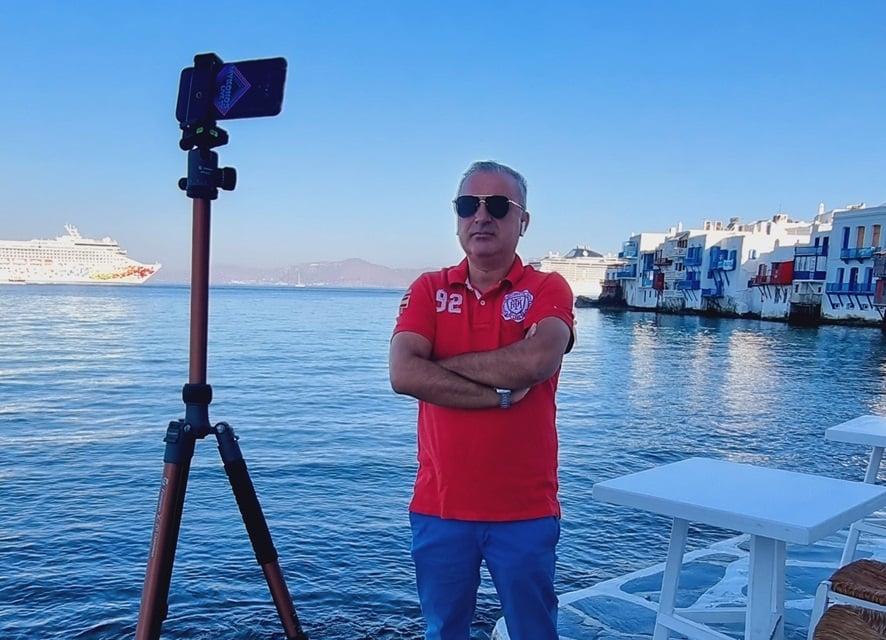 Greek paparazzi Mykonos