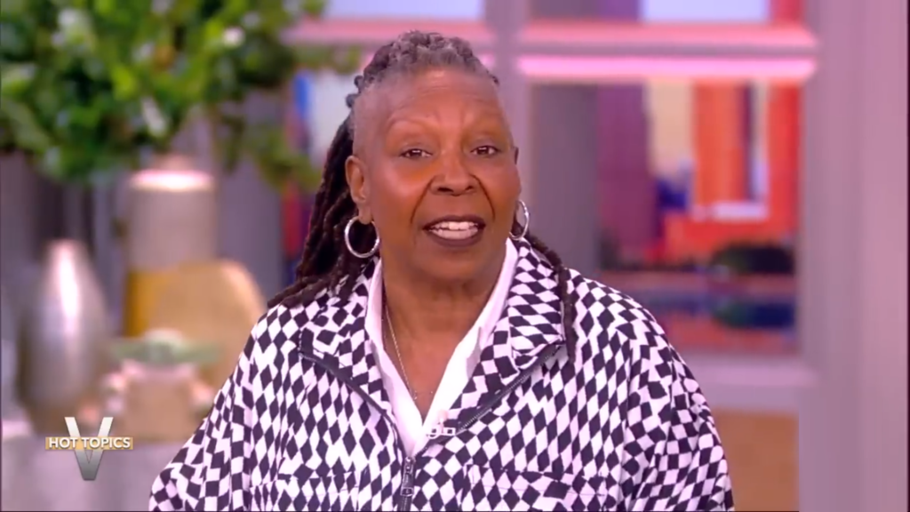 Whoopi Goldberg on March 19, 2024 on The View.