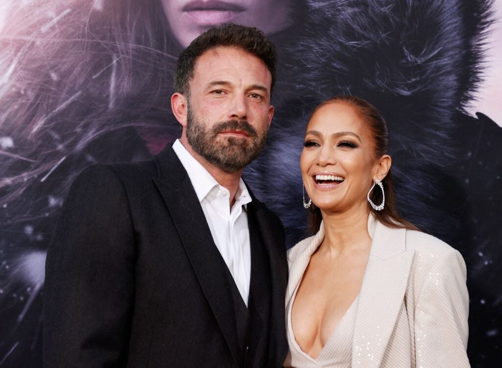 Ben Affleck and Jennifer Lopez during their second marriage in May of 2023.