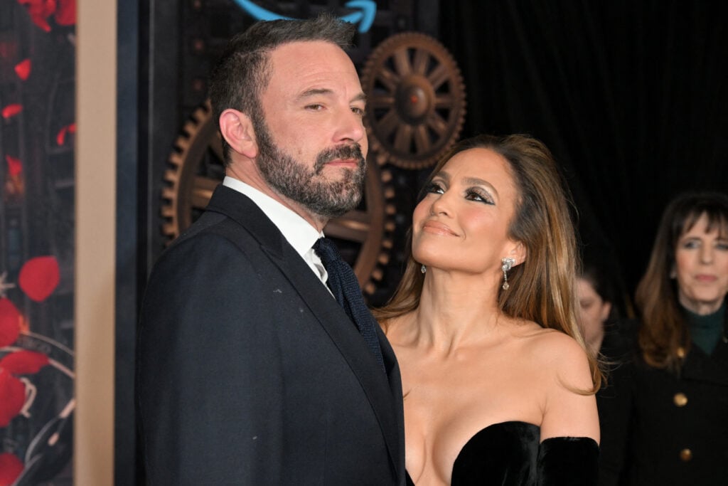 Jennifer Lopez and Ben Affleck in February of 2024.