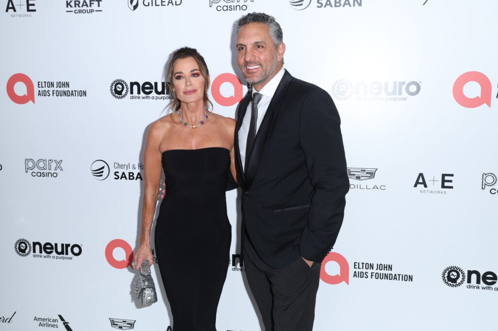 Kyle Richards and Mauricio Umansky in March of 2023.