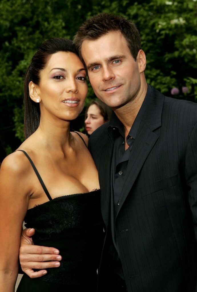 Cameron Mathison and his wife Vanessa before the divorce.