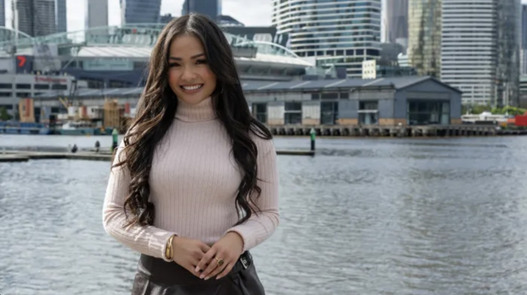 Jenn Tran in Australia during her second episode as the Bachelorette on ABC.