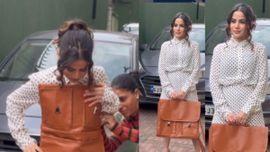 Uorfi Javed Stuns Fans With Her New Fashion Innovation, Netizens Ask 'Dress Ka Bag Ya Bag Ki Dress'