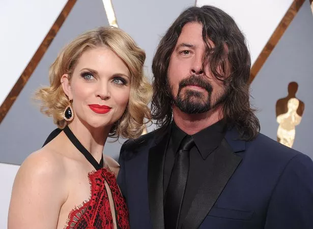 Dave Grohl and wife Jordyn Blum, who has been married to for 21 years