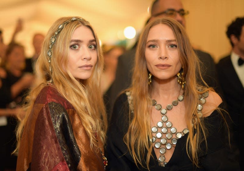 Ashley Olsen and Mary-Kate Olsen attend the Heavenly Bodies: Fashion & The Catholic Imagination Costume Institute Gala at The Met. - Image: Matt Winkelmeyer/MG18 (Getty Images)