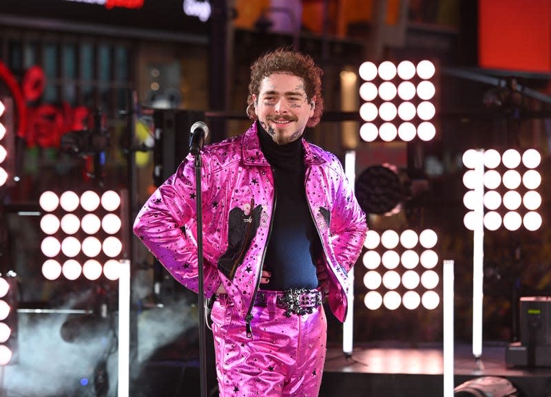 Post Malone performs during the Times Square New Year’s Eve 2020 Celebration on December 31, 2019 in New York City. - Image: Noam Galai (Getty Images)