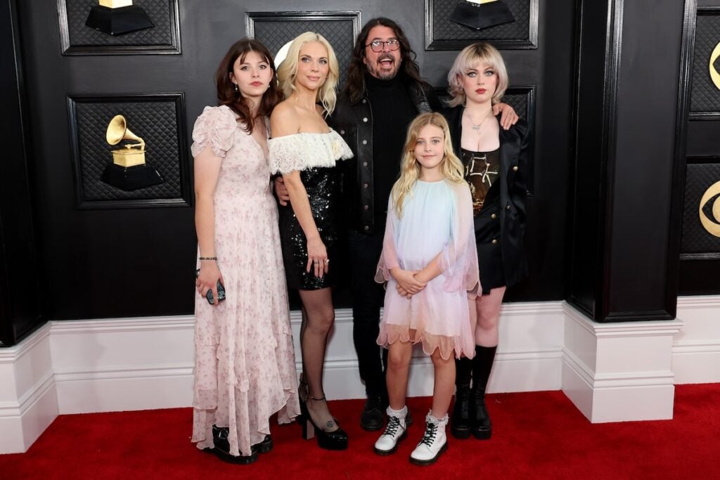 Dave Grohl's kids, including his secret love child. 