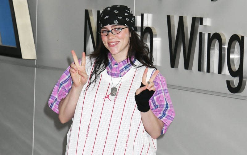 Billie Eilish in Narita, Japan. - Image: Jun Sato (Getty Images)