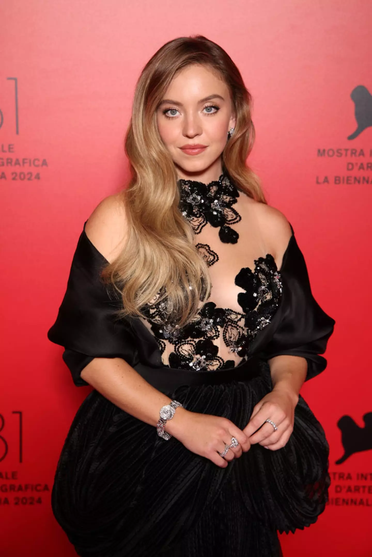 Sydney Sweeney said the paparazzi once refused to leave her house unless they could take photos of her in a bikini (Daniele Venturelli/Getty Images for Armani Beauty)